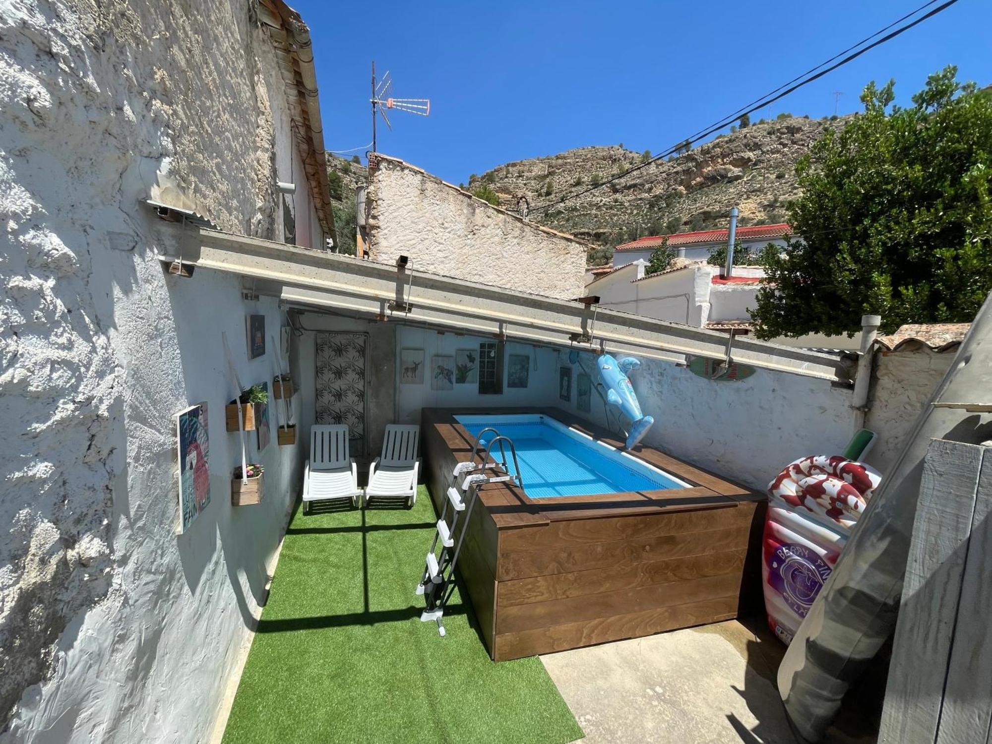 El Refugio De Chloe Villa Villar de Ves Eksteriør bilde
